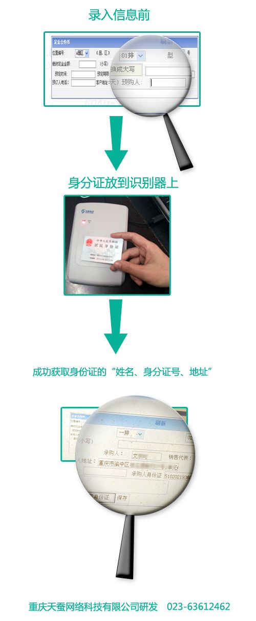 公墓管理系統錄入合同或錄訂金自動(dòng)識別逝者和喪屬姓名身份證地址等信息